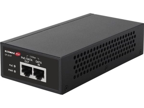 Edimax Pro GP-201IT - Strøminjektor - AC 100-240 V - 33 watt - utgangskontakter: 1