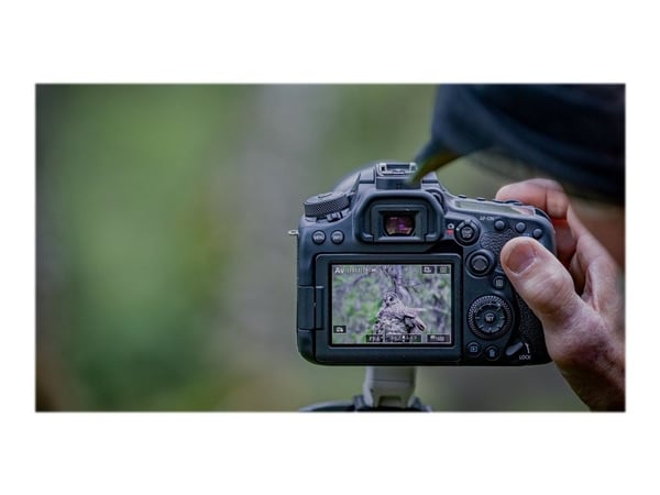 Canon EOS 90D - Digitalkamera - SLR - 32.5 MP - 4K / 30 fps - kun hus - Wi-Fi, Bluetooth