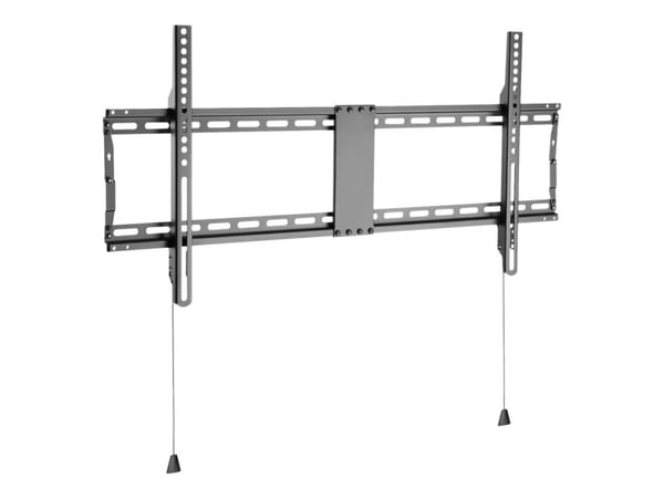 TECHly - Monteringssats (väggfäste) - fixerad - för LCD-TV/välvd LCD-TV - låsbar - svart - skärmstorlek: 43"-90"