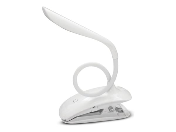 ColorWay - Bordlampe - LED - klemmemonterbar - 1.5 W - hvitt lys - 5500-6000 K - hvit
