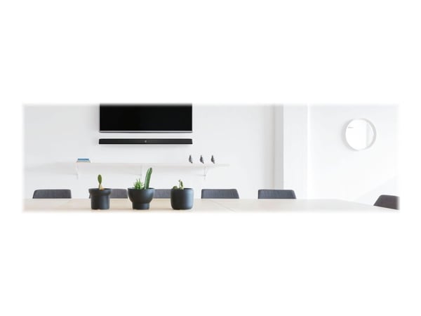 Audac IMEO2 - Soundbar - 2.1-kanals - trådlös - Bluetooth - 60 Watt - 3-vägs - svart