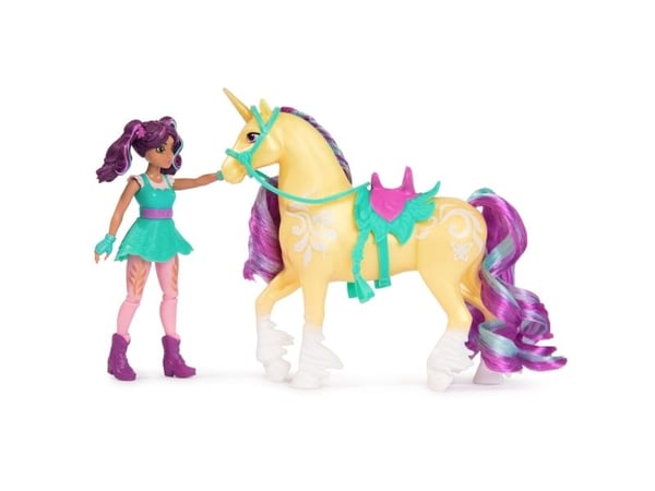 Unicorn Academy dukke & enhjørning – Ava & Leaf
