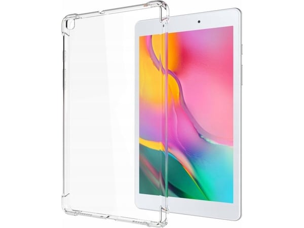 eSTUFF - Baksidedeksel for nettbrett - termoplast-polyuretan (TPU) - blank - 8" - for Samsung Galaxy Tab A (2019) (8 tommer)