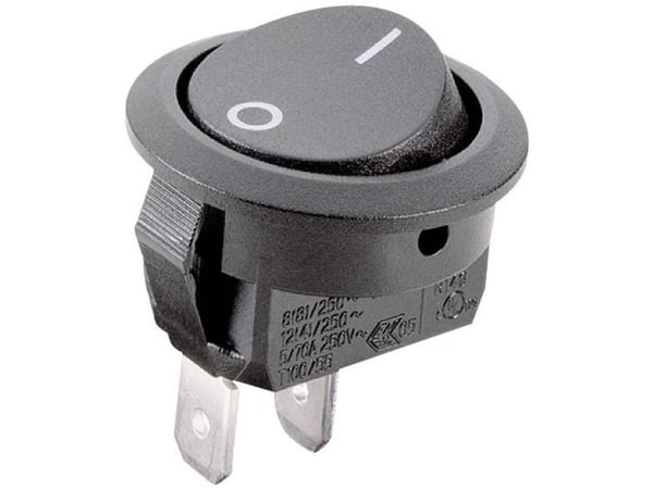 Marquardt 1883.1105 Keinukytkin 250 V/AC 10 A 1 x Off/On IP40 Klikkaava 1 kpl 1 kpl