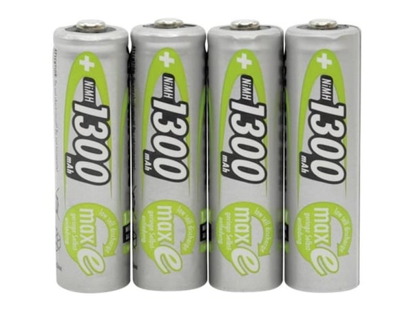 ANSMANN - Batteri 4 x AA type - NiMH - (oppladbart) - 1300 mAh