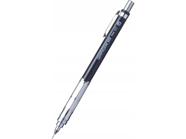 Pentel GraphGear 300 automaattinen lyijykynä 0.5mm musta, MUSTA