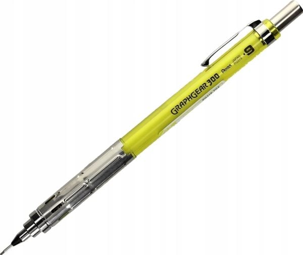 Pentel automatisk penna GraphGear 300 0,9 mm gul