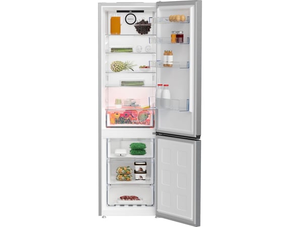 Beko B5RCNA406HXB1, 355 l, Ikke-frost (kjøleskap), SN-T, 6 kg/24t, C, Metallisk