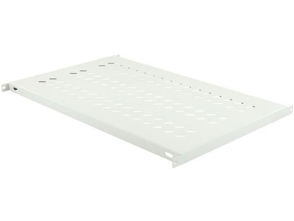 Lanview by Logon - Rack-hylle - tray for cabinets, d=1000 - hvit, RAL 7035 - 1U - 19"