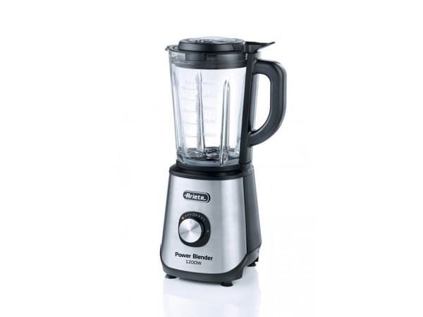 Ariete 0579/00, Bord juicepresse, 1,5 l, Pulsfunksjon, Isknusing, 1200 W, Svart, Rustfritt stål