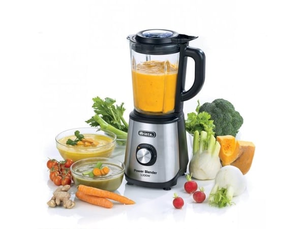 Ariete 0579/00, Bord juicepresse, 1,5 l, Pulsfunksjon, Isknusing, 1200 W, Svart, Rustfritt stål
