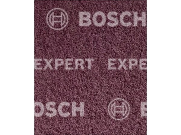 Bosch N880, Slipeark, Svært fint kornet, Fleece, Etterbehandling, Malingsfjerning, Metall, Tre, Rød