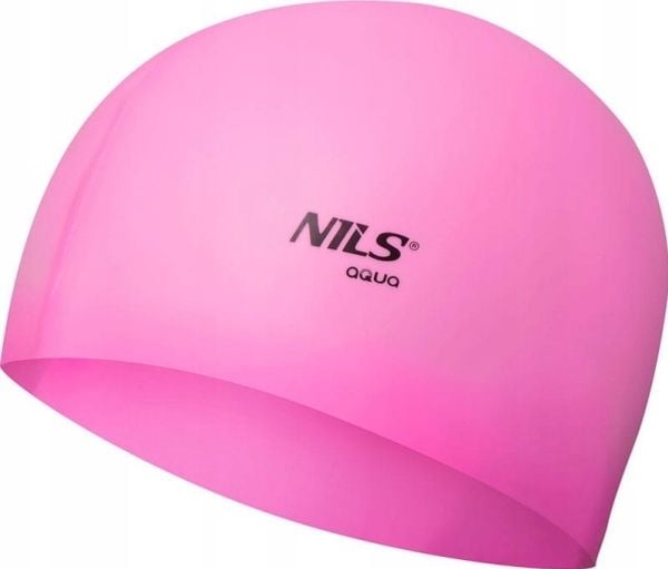 Nils Extreme NQC enfärgad ljusrosa silikonbadmössa Nils Aqua PK02