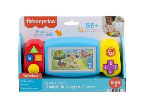 Mattel Fisher-Price "Lær og le!" ABC-konsoll for lille spiller HNN39
