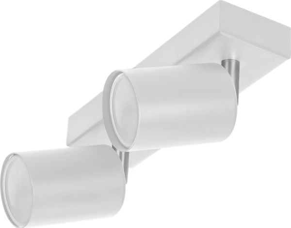 Varle vegglampe Orno DOA SP 2, vegg-tak, GU10, maks. 2x7W, IP20, hvit