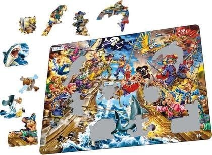 Larsen Puzzle Pirate Battle Maxi Larsen Puzzle Pirate Battle Maxi