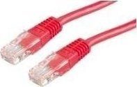 ROLINE 21.15.1561, 5 m, Cat6, U/UTP (UTP), RJ-45, RJ-45, Rød