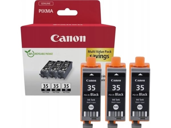 Canon 1509B028, musta, 3 kpl, Monipakkaus