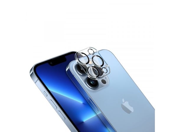 Crong CRG-LSIP13P, Apple, iPhone 13 Pro/ 13 Pro Max, Støtbestandig, Krasjsikker, Slagbestandig, Ripebestandig, Gjennomsiktig, 1 stykker