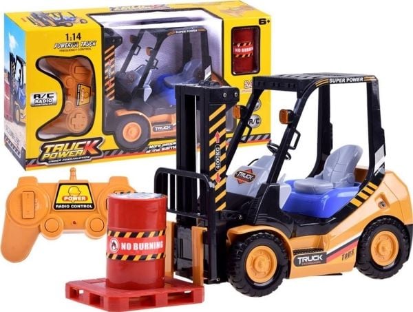 Jokomisiada stor fjernstyrt gaffeltruck palle RC0035