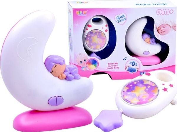 Jokomisiada 2in1 Musikkboks + nattlampe med Bluetooth ZA2645