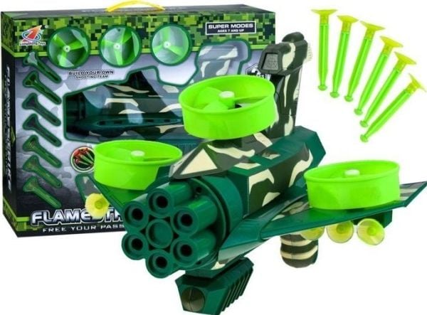 Jokomisiada Blaster Gun launcher osui kohteeseen (ZA2175)