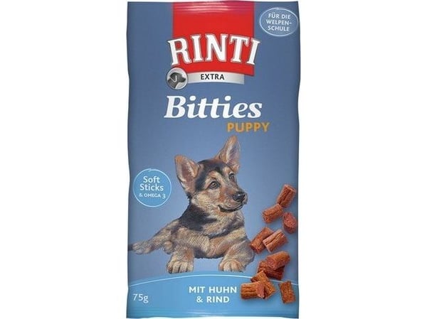 Rinti Przysmak Extra Bitties valp kylling & storfe 75 g