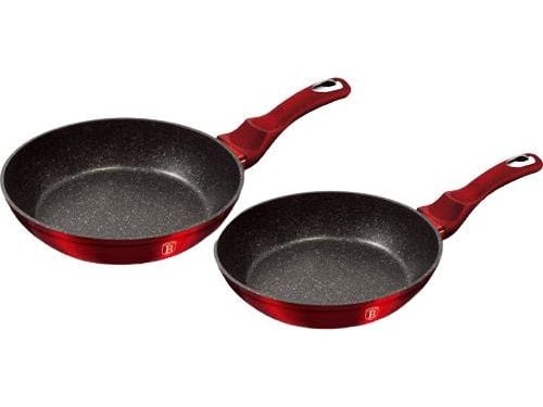 Stekpanna Berlinger Haus Metallic Line Burgundy Edition 22 cm