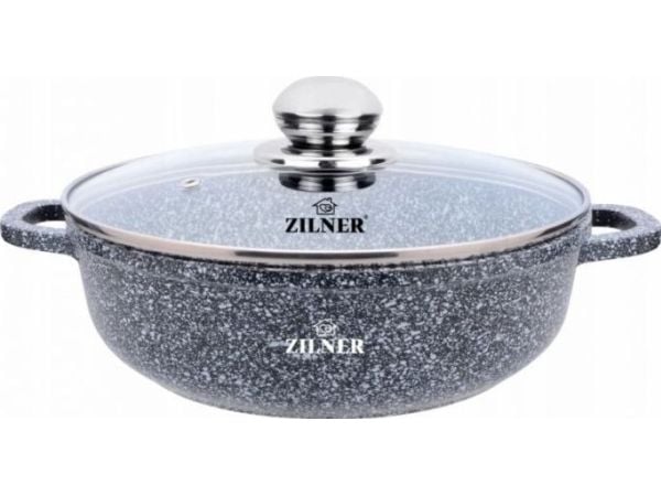 Zilner GARNEK MARMUROWY WOK 5.5L 32cm ZILNER ZL-7070