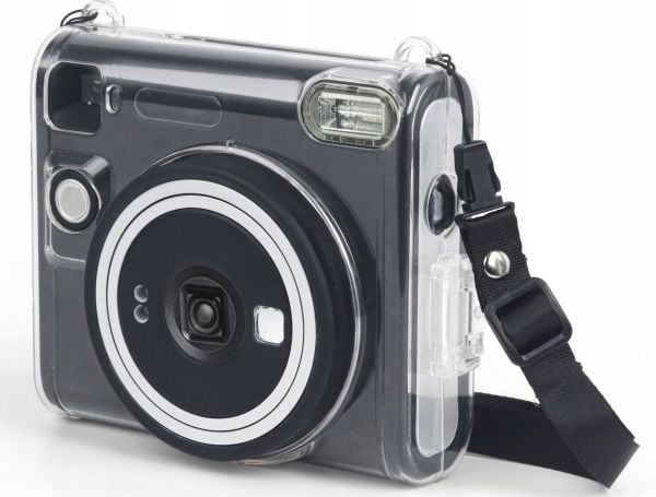 LoveInstant etui/futteral Pokrowiec Case til Fuji Fujifilm Instax Square Sq40 Sq 40 - transparent