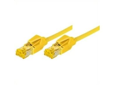 Liitäntäkaapeli S/FTP, PiMF, Cat 6a, keltainen, 10,0 m 10 Gigabit/s, halogeenivapaa, Draka-kaapelilla ja Hirose-liittimillä TM31 (aiempi nimitys S/...