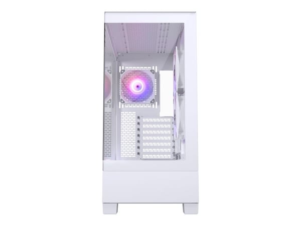 Phanteks XT View - Tower - utvidet ATX (E-ATX) - sidepanel med vindu (herdet glass) - ingen strømforsyning (ATX) - matt hvit - USB/lyd