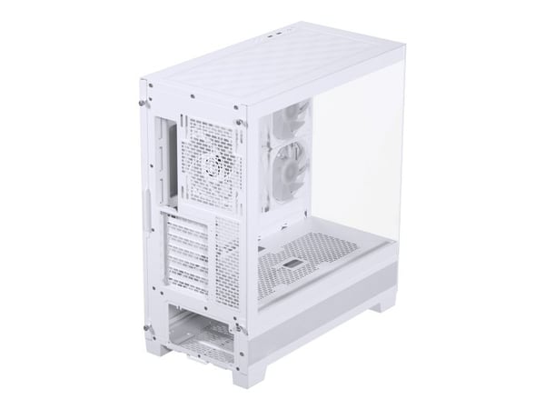 Phanteks XT View - Tower - utvidet ATX (E-ATX) - sidepanel med vindu (herdet glass) - ingen strømforsyning (ATX) - matt hvit - USB/lyd