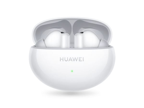 Huawei FreeBuds 6i - True wireless-hodetelefoner med mikrofon - i øret - Bluetooth - aktiv støydemping - hvit