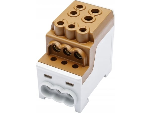 Simet-jakelulohko Al/Cu SDB 200 (80030) SIMBLOCK ruskea 81602015