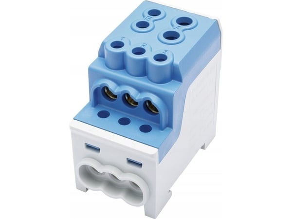 Simet-jakelulohko Al/Cu SDB 200 (80030) SIMBLOCK sininen 81602003 81602003