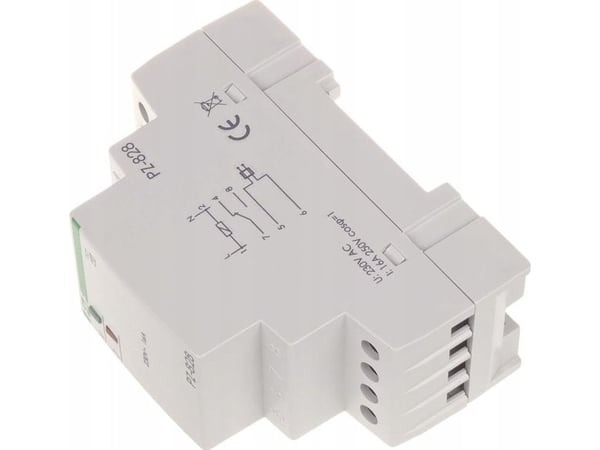 F&amp;F Nestetason valvontarele 16A 1-100kOhm 230V AC PZ-828B PZ-828B