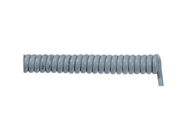 Lapp ÖLFLEX Spiral 400 P, 1 m, 0,75 mm², Harmaa, PVC-muovi, 3000 V, 5 - 50 °C