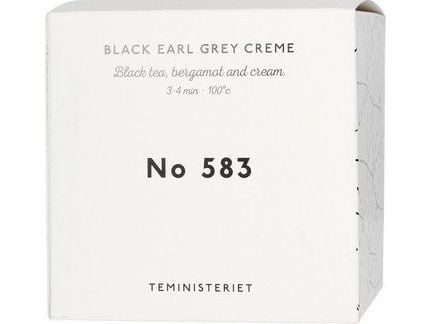 Teministeriet te - 583 Juodas Earl Pilkas Creme - påfyllingspakke 100 g
