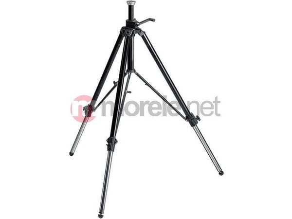 Manfrotto 117B Video/Movie Tripod, 3 ben, Svart, 147 cm, 5,7 kg