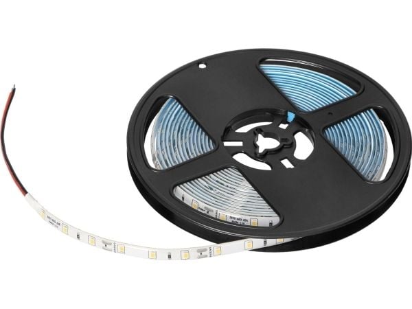 Orno LED-stripe LED-stripe 12V, 2835, 60L/m, 4,8W/m, IP63, 3000K, 5m