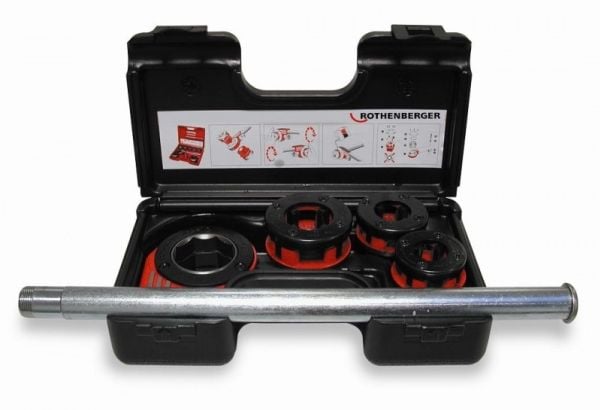 Rothenberger kierteinen kiinnityssarja 12,5 mm - 31,7 mm (1/2 - 1 1/4) - Rothenberger Super Cut 70781X