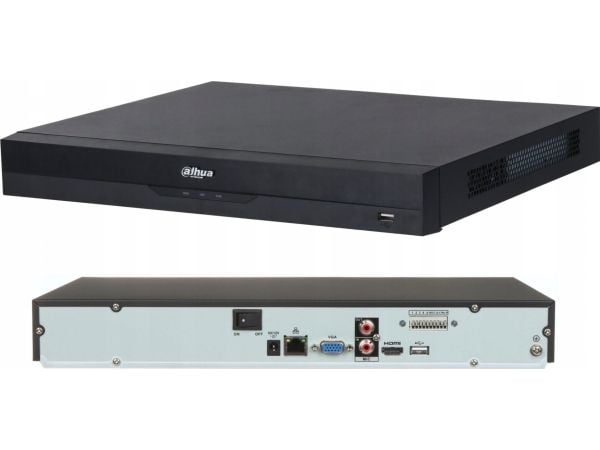 Dahua Technology WizSense NVR4216-EI, 16 kanaler, 1920 x 1080 piksler, 1920 x 1080 1280 x 1024 1280 x 720 1024 x 768, 20000 Kbit/s, 128 bruker(e), ...