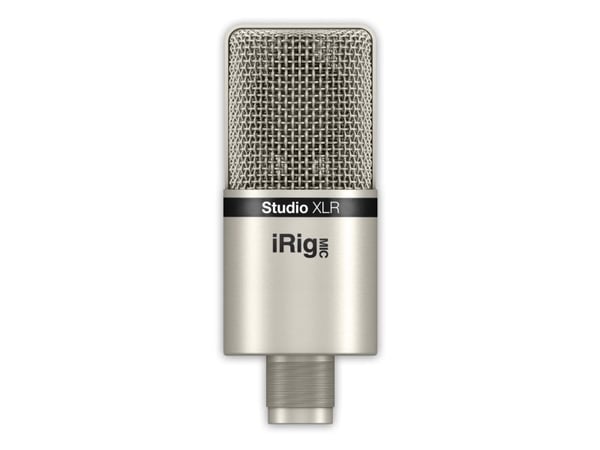 IK Multimedia iRig Mic Studio XLR Studio Microphone Överföringstyp:Bredband Inkl. kabel, Inkl. klämma, Inkl. stativ
