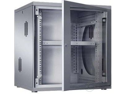 Rittal FlatBox - Skåp - väggmontering - RAL 7035 - 15U - 19"
