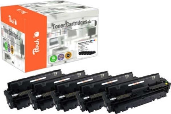 Peach 112094, 2300 sider, 2300 sider, Sort, Cyan, Fiolblå, Gult, 4 stykker