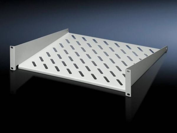 Rittal - Rack-hylle - lysegrå - 2U - 19" - for RiPatch