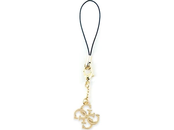 Guess Guess anheng GUCPM4GID Phone Strap 4G Glitter Charm Guess Guess anheng GUCPM4GID Phone Strap 4G Glitter Charm