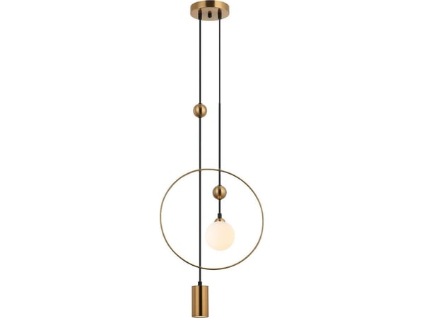 Italux pendellampa Trosti PND-428892-BRO till kök, mässing