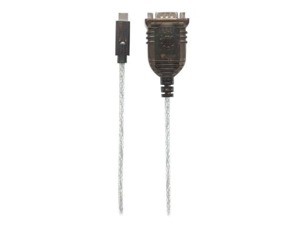 Manhattan TypC Serial Converter RS232/COM/DB9 USB-kaapeli 0,45 m (151283)